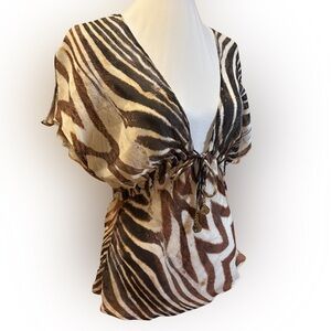 Roberto Cavalli SS2004 Silk Blouse